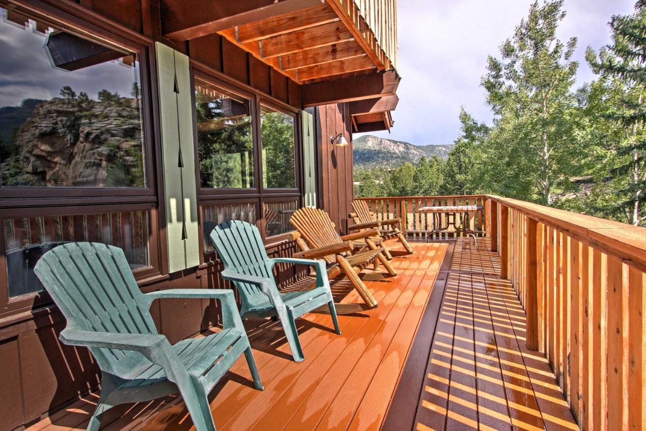 Peaceful Pines Estes Park Home Longs Peak View Esterno foto