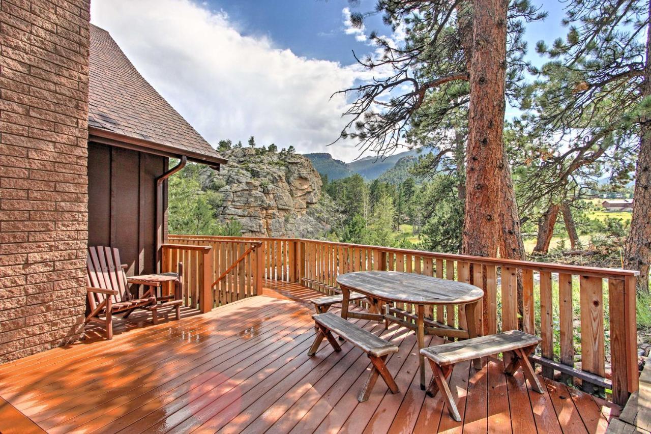 Peaceful Pines Estes Park Home Longs Peak View Esterno foto