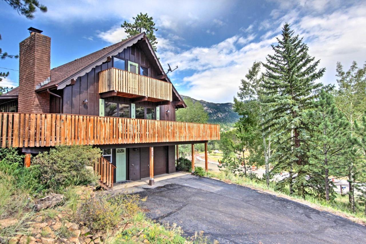 Peaceful Pines Estes Park Home Longs Peak View Esterno foto